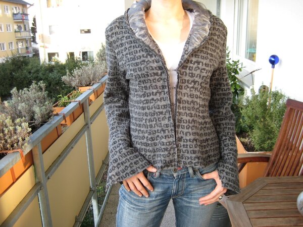 Blusenjacke aus der Burda 9/2007