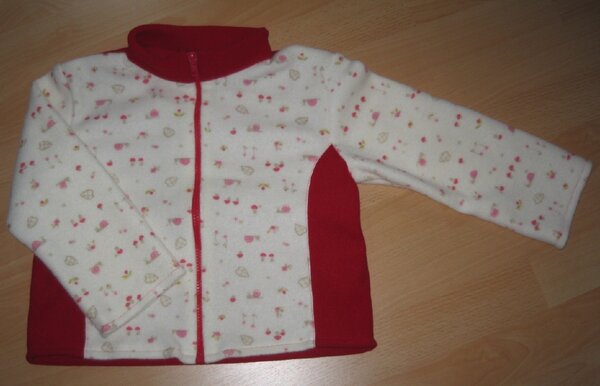 Fleecejacke Ottobre 1/2001 Modell15