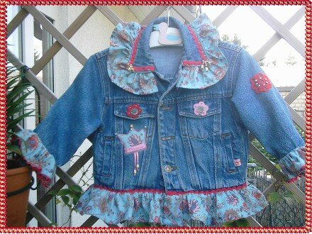 Prinzessin-Jeansjacke