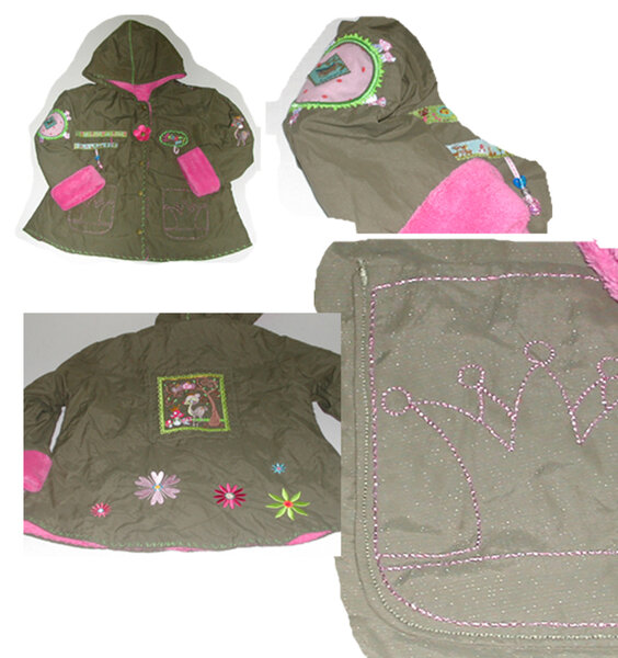 1. gefütterte Jacke