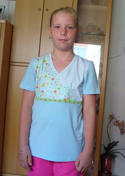 Wickelshirt aus Resten