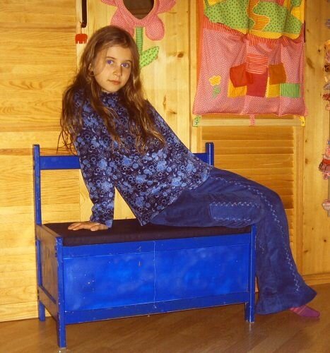 Hose und Shirt am Modell