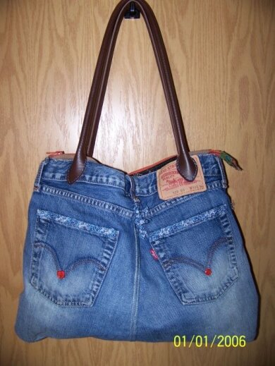 Jeans-Tasche