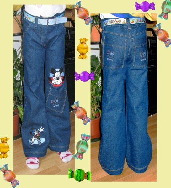 Jeans Sarita aus Ottobre 1/2009 Modell 36