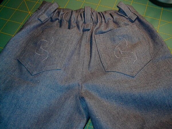 Jeans hinten