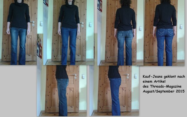 geklonte Jeans nach Threads Magazine-Artikel