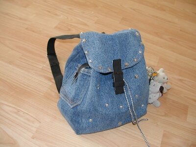 Jeansrucksack