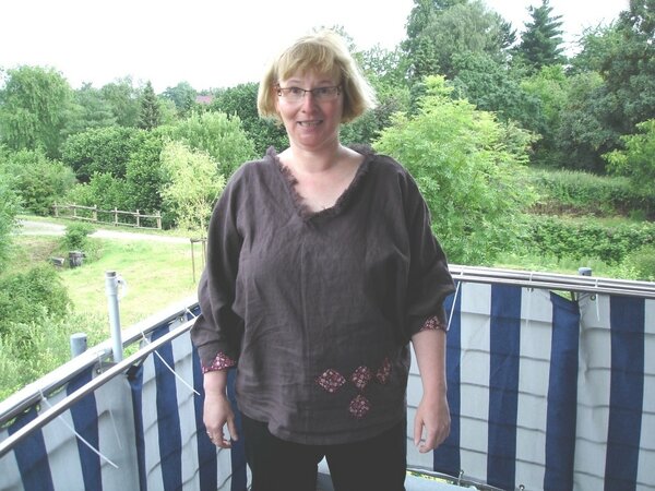 Shirtbluse 109A Burda 06/2009