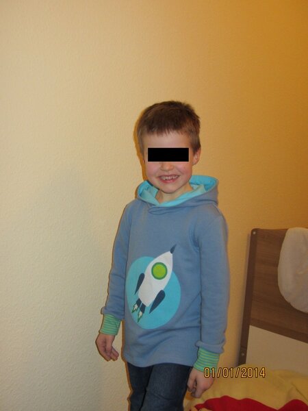 Kapuzenpullover für meine große Rakete!