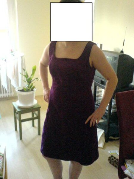 Cordkleid nach Burda 02/2008 112