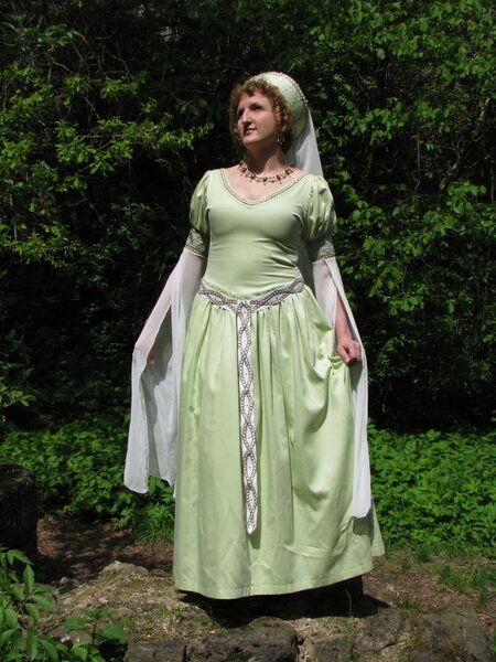 Sommerkleid in Hellgrün