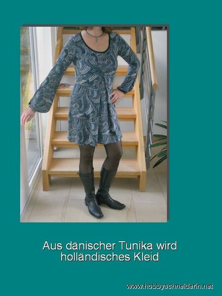 aus dänischer Tunika wird holländisches Kleid