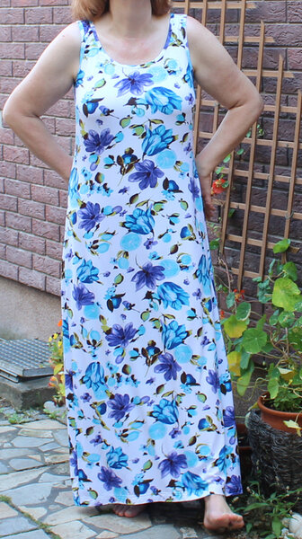 Sommerkleid Knipmoden Juli 2014 Modell 5