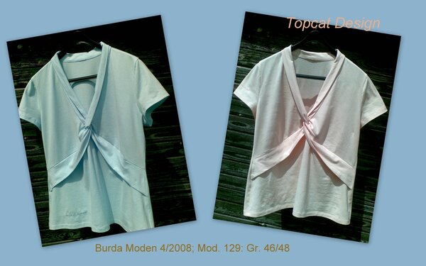 Burda Moden 4/2008; Mod. 129; Gr. 46/48
