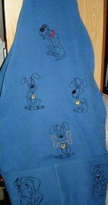 Knotentasche Hunde