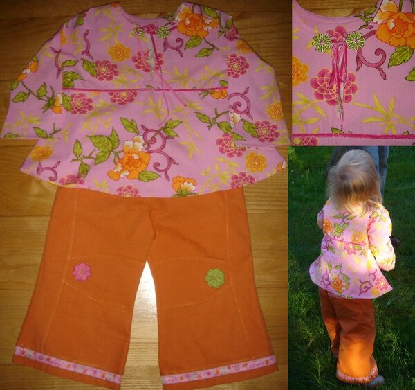 Taja-Bluse und Roos-Hose