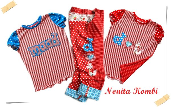 Kombi aus Nonita und zwei Shirts