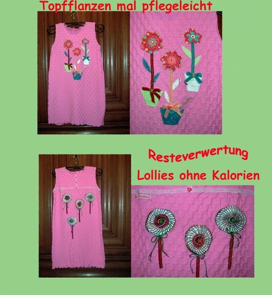 Topfblumen mal pflegeleicht und Lollies ......