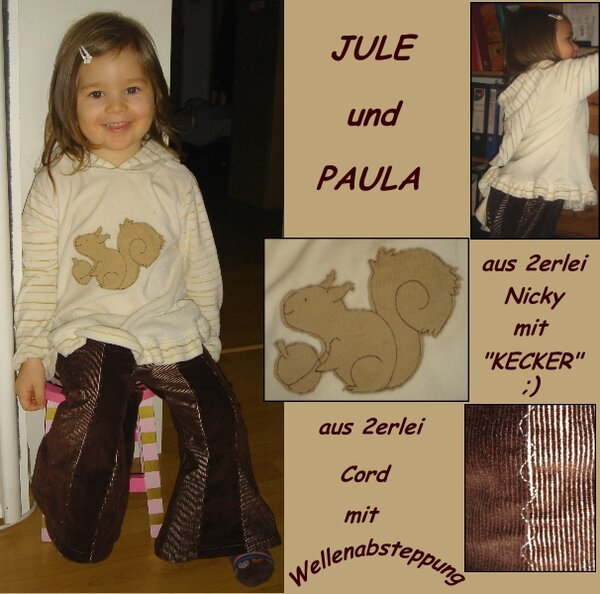 4. Streich - Farbenmix Jule und Paula