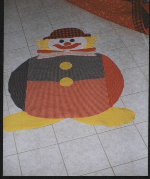 Krabbeldecke Clown