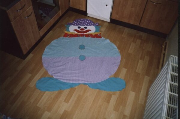 Krabbeldecke Clown die zweite