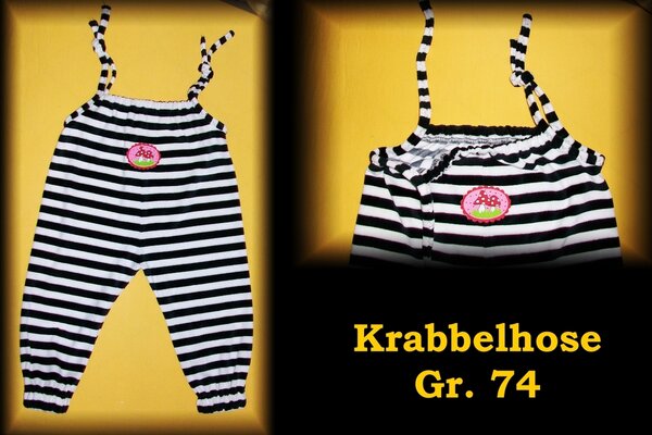 Krabbelhose Gr. 74