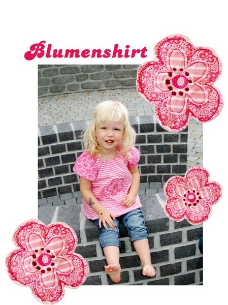 Blumenshirt für Mia