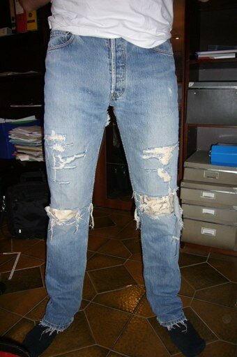 Jeans zum rumlümmeln