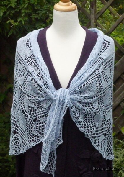LaceTuch "Flamenco" von "Die WollLust"