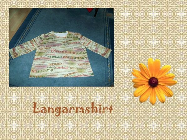 Langarmshirt
