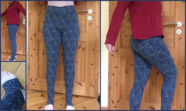 Yoga-Hose Modell 107 Burda Januar 2018