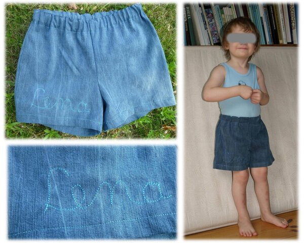 Wiederfinde-Shorts, Upcycling