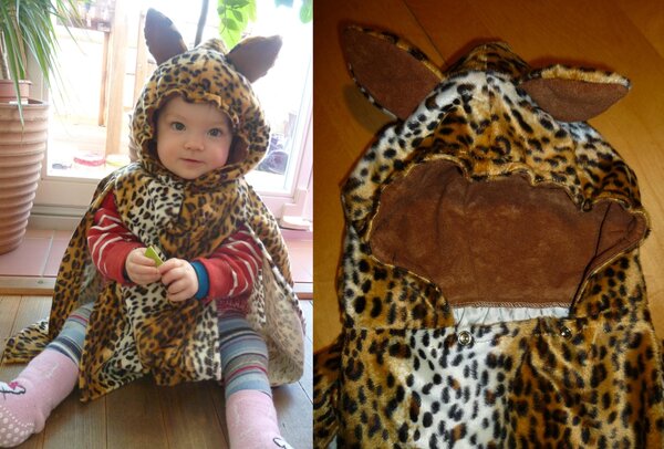 Leopardkostüm für Baby