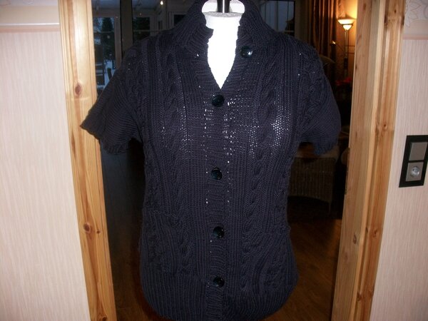 gestrickte Weste