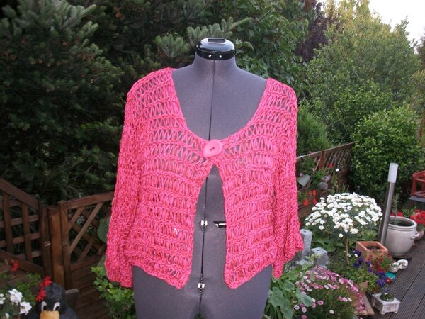 Sommerstrickjacke