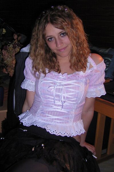 Bluse im Dirndstil