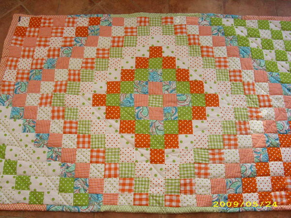 Mein 1. Quilt - Mai 2009