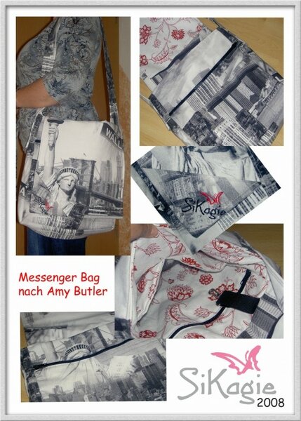 Messenger Bag nach Amy Butler
