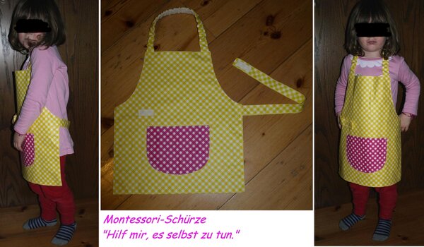 Montessori-Schürze