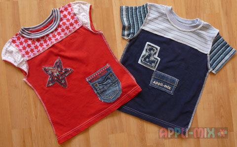 MORITZ mit Recycling-Jeans-Applis