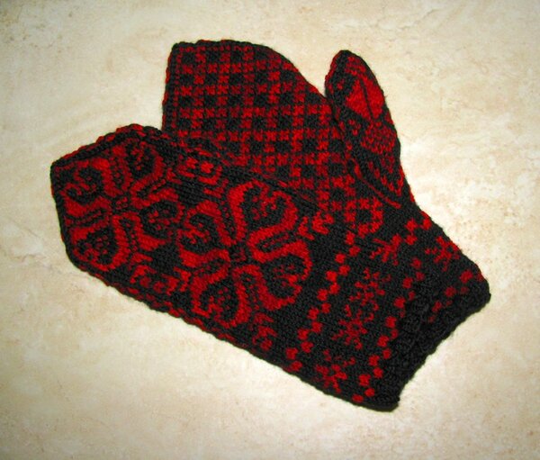 Fair Isle Handschuhe