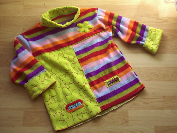 Fleece Sweater nach Ottobre