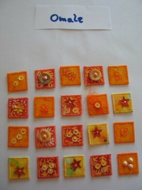 Inchies Swap gelb-orange 2008