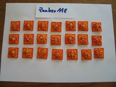 Inchies Swap gelb-orange 2008