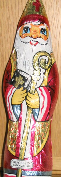 Nikolaus (aus Schokolade)