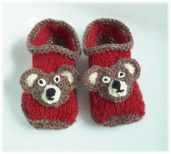 Kleine Non-felted Slippers