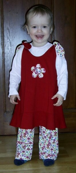 Blümchen-Oona mit Leggins