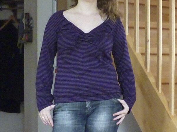 Burda 2/2010 Nr. 122 als Langarmshirt
