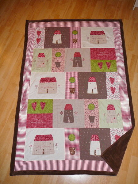 Meine erste Patchwork-Tilda-Decke