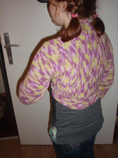 strickbolero nach Drops design